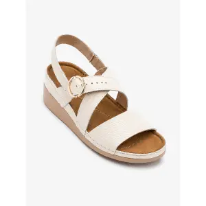 Women's wedge sandals Ryłko image-3