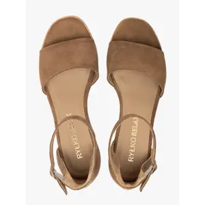High-Quality Suede Wedge Sandals Women Ryłko Hayley image-4