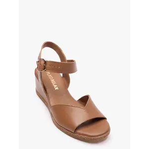 Wedge sandals for women in leather Ryłko Hayley image-2