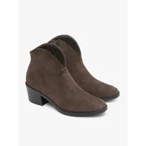 Women's suede boots Ryłko Cowboy image-1