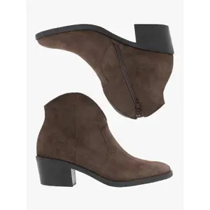 Women's suede boots Ryłko Cowboy image-4