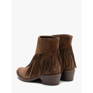 Fringed suede ankle boots for women Ryłko Leyla image-2