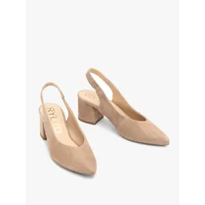 Sapatos de salto alto com tira atrás para mulher Ryłko Isabel image-4