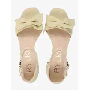 Women's Suede Leather Sandals Ryłko image-1