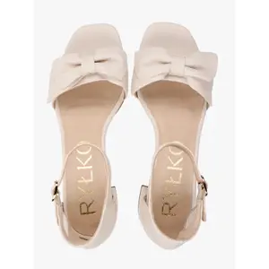 High Quality Leather Heeled Sandals Women Ryłko image-2