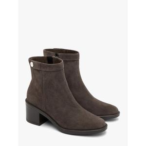 Velvet ankle boots for girls Ryłko Debra image-1