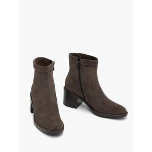 Velvet ankle boots for girls Ryłko Debra image-4