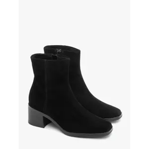 Botines de cuero ante para mujer Ryłko image-1