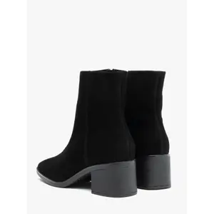 Botines de cuero ante para mujer Ryłko image-4