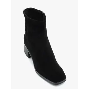 Botines de cuero ante para mujer Ryłko image-2