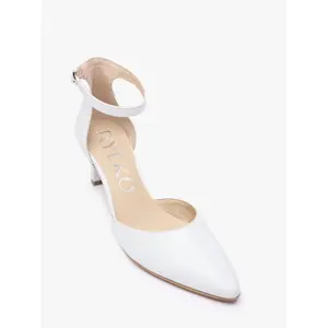 Dames leren pumps met een puntige neus Ryłko Sharon image-3