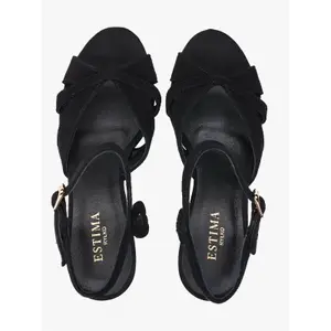 Women's Suede Wedge Heels Sandals Ryłko Tara image-4