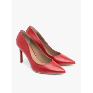 Women's leather heels Ryłko image-1