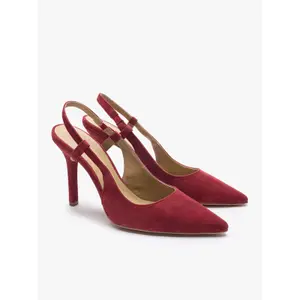 Suède leren pumps voor dames Ryłko Linsey Slingback image-1