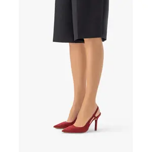 Suède leren pumps voor dames Ryłko Linsey Slingback image-4