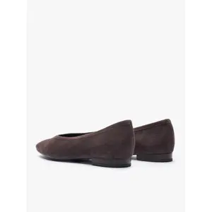 Women's suede square toe ballet flats Ryłko Audrey image-2