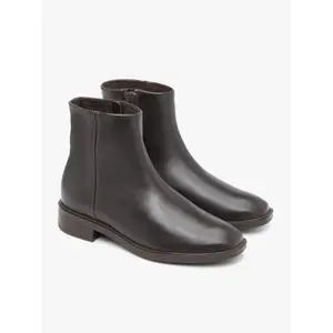 Women's leather boots Ryłko image-1