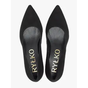 Sapatos de salto alto em camurça para mulher Ryłko image-4