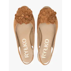 Flower Ballet Flats Women Ryłko image-4