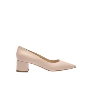 Women's suede block heel pumps Ryłko Joan image-0