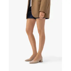Women's suede block heel pumps Ryłko Joan image-2