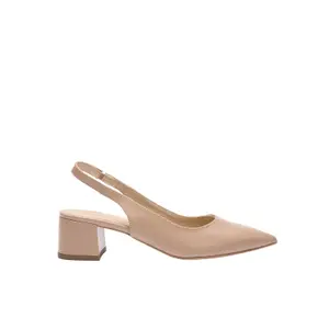 Heeled back strap court shoes for women Ryłko Joan