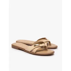 Women’s Leather Flip Flops Ryłko image-1