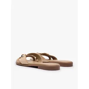 Women’s Leather Flip Flops Ryłko image-2