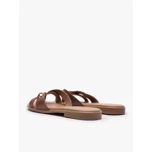 Women’s Leather Flip Flops Ryłko image-5