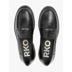 Women's lace-up loafers Ryłko image-3