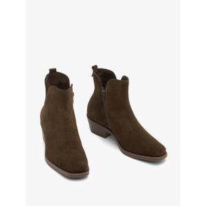 Stiefeletten aus Wildleder Damen Ryłko Dorota image-4