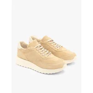 Women's Suede Platform Trainers Ryłko image-1