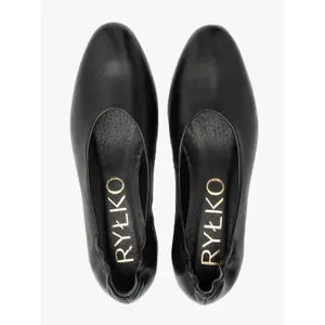 Escarpins en cuir fille Ryłko image-3