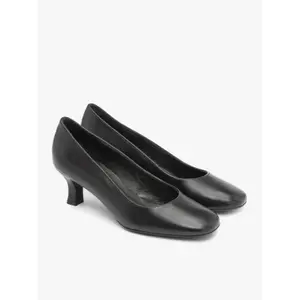 Women's leather heels Ryłko image-1