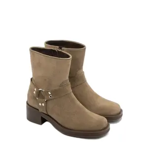 Bottines en daim femme Ryłko Biker image-1