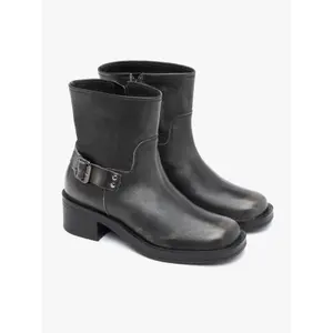 Women's leather boots Ryłko Biker image-1
