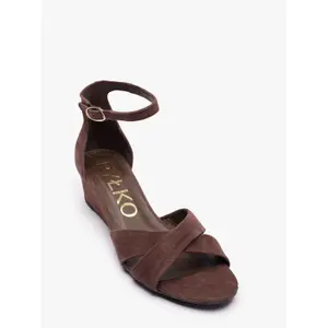Women's Suede Wedge Sandals Ryłko image-2