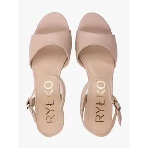 Women's wedge sandals Ryłko Gracie image-4