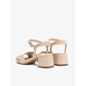 Leren hoge kwaliteit hakken sandalen dames Ryłko Gracie image-3