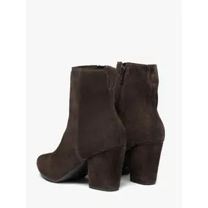Stivaletti con tacco in suede donna Ryłko image-4