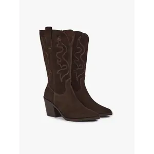 Suede Cowboy Boots for Women Ryłko image-1