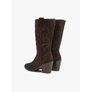 Suede Cowboy Boots for Women Ryłko image-2