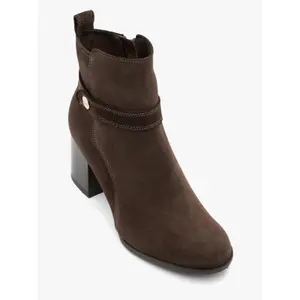 Women's suede ankle boots Ryłko image-3