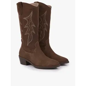 Women's suede boots Ryłko Cowboy image-1