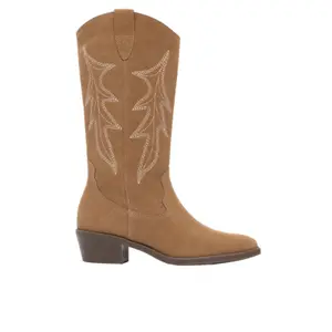 Women's suede boots Ryłko Cowboy image-0
