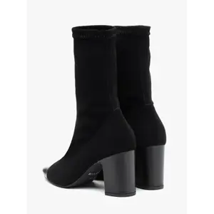 Women's high ankle boots with flexible shaft and block heel Ryłko Evelyn image-4