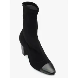 Women's high ankle boots with flexible shaft and block heel Ryłko Evelyn image-3