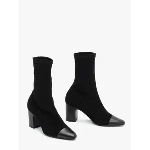 Women's high ankle boots with flexible shaft and block heel Ryłko Evelyn image-2
