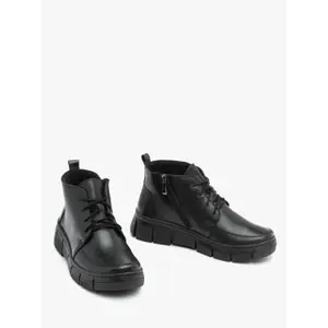 Women's leather boots Ryłko Ramona image-3