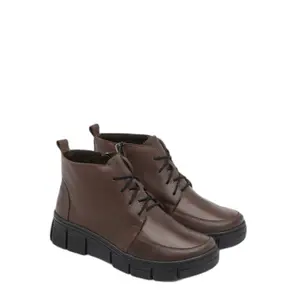 Isolated ankle boots with non-woven fabric for women Ryłko Ramona image-1